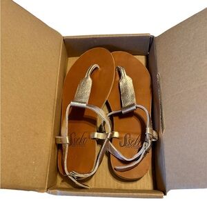 Sseko leather sandals